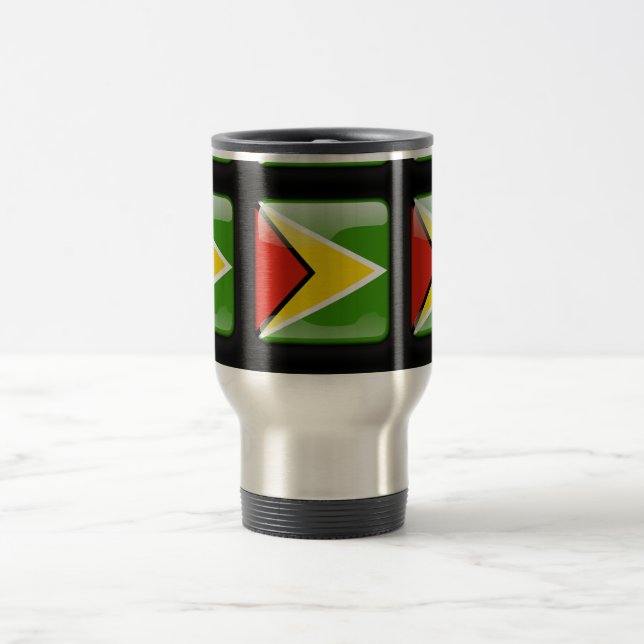 Guyanas flagga resemugg (Center)