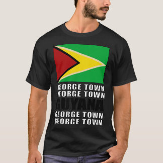 Guyanas flagga t shirt