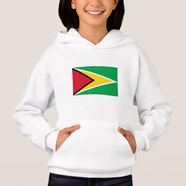 Guyanas flagga t shirt (Framsida)
