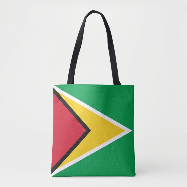 Guyanas flagga tygkasse (Framsida)