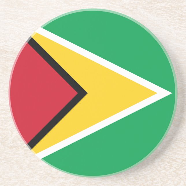 Guyanas flagga underlägg (Framsidan)