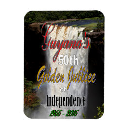 Guyanas Golden Jubilee Magnet