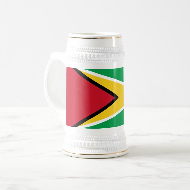 Guyanask flagga sejdel (Framsida vänster)