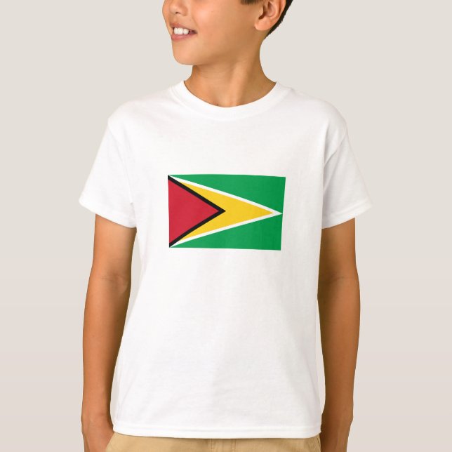 Guyanask flagga t shirt (Framsida)