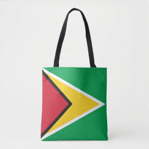 Guyanask flagga tygkasse