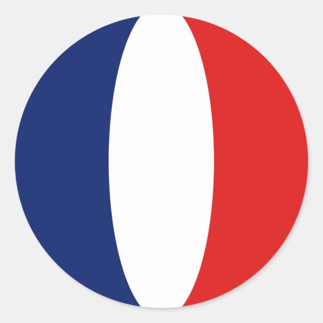 Guyane Fisheye Flagga Klistermärke (Framsida)