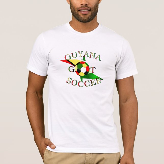 Guyanese 2012 GT Soccer T'Shirt Tee Shirt (Framsida)