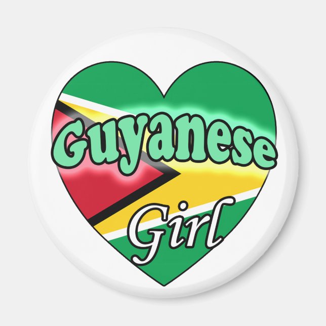 Guyanese Girl Magnet (Framsidan)