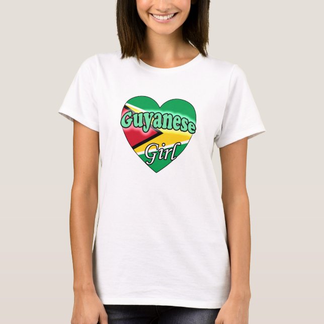 Guyanese Girl T-shirt (Framsida)