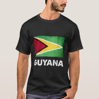 Guyanese Guyana Flagga T Shirt