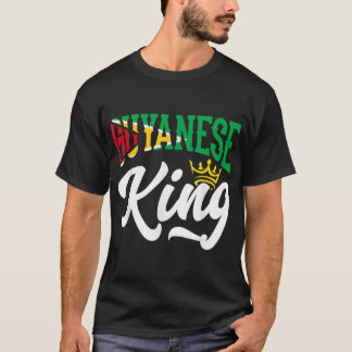Guyanese Kung Guyana Guyana Flagga T Shirt