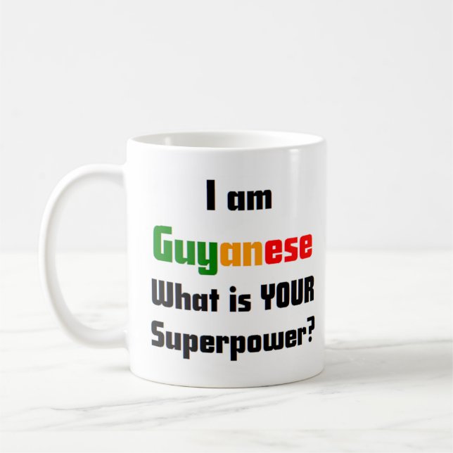 guyanese Mugg (Vänster)
