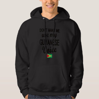 Guyanese Voice Guyana Flagga Guyanese Roots Hoodie