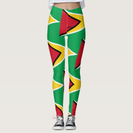 ’Guyanglasy: Flagga-Inspired Anpassningsbar Leggin Leggings
