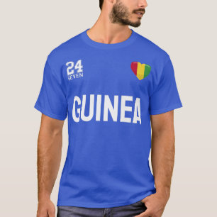 Guyanskt fotbollslag 24 Sju Guinea Fläkt T Shirt