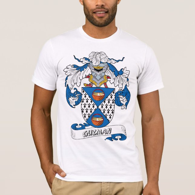 Guzman familjvapensköld tee (Framsida)