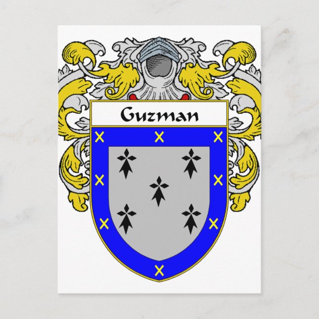 Guzman Jackar av Arm (Mantled) Vykort (Framsida)