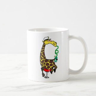 Guzzling Giraffe Kaffemugg
