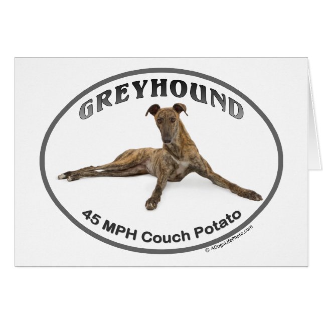 GVV 40MPH-kopparpotatis Hälsningskort (Framsidan Horizontal)