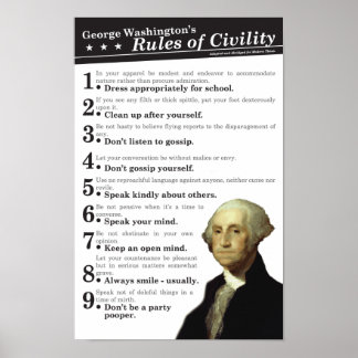 GW:s Regler of Civility Poster