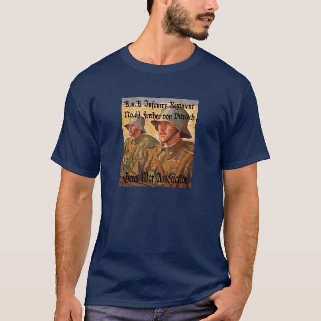 GWA-Austro-Ungrare soldater T-shirt (Framsida)