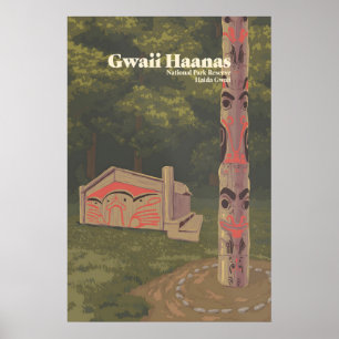 Gwaii Haanas Nationalparkreservat Kanada Resor Poster