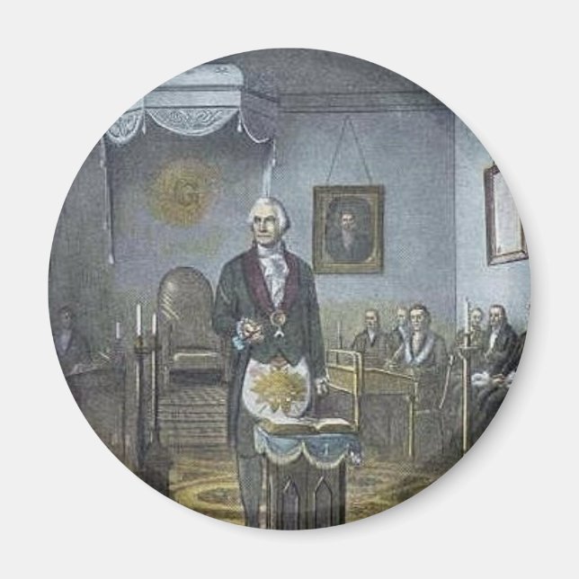 GWAlexandriaLodgePC1 Magnet (Framsidan)