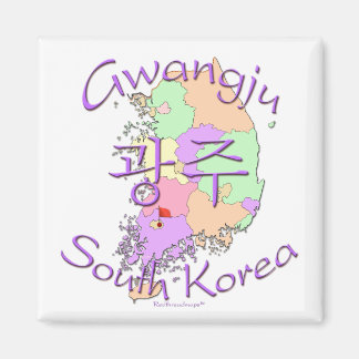 Gwangju Sydkorea Magnet