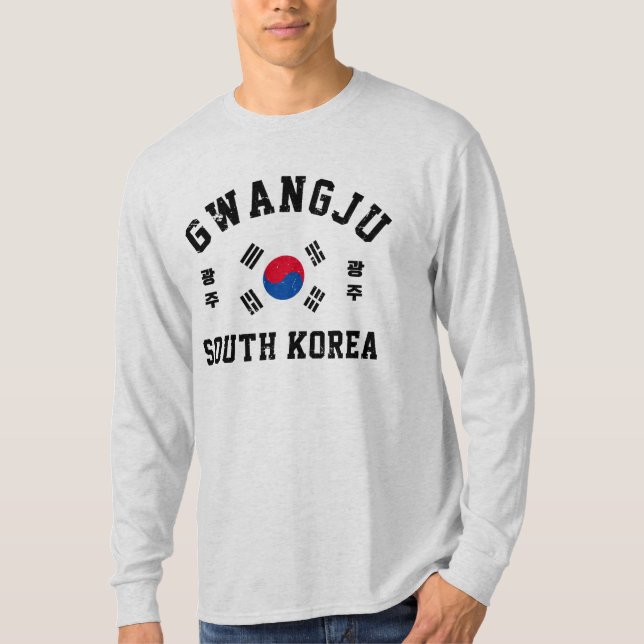 Gwangju Sydkorea  T Shirt (Framsida)