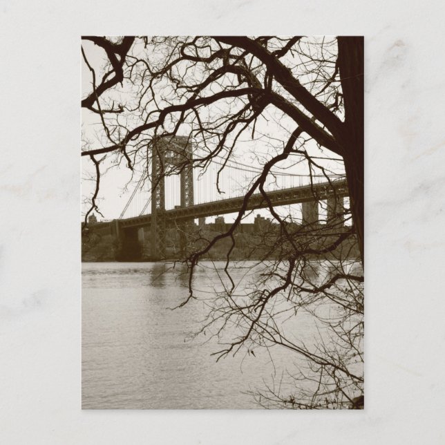 GWB i Avstånd Vykort (Framsida)