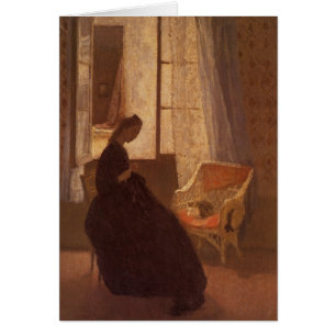 Gwen John La Chambre sur la Cour CC0440 Hälsningskort