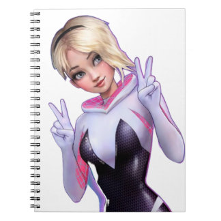 Gwen spider women NOTEBOOK Anteckningsbok