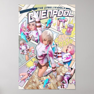 Gwenpool PATLOIKA-samarbete Poster