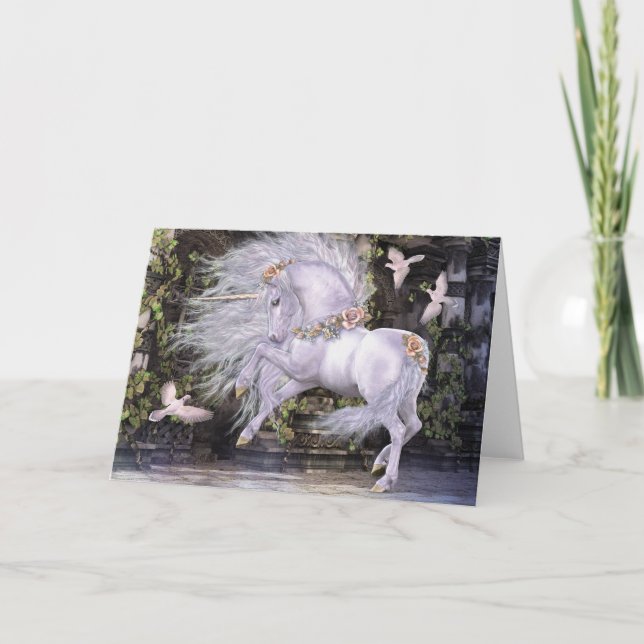 Gwenvael-hälsningskort Kort (Framsida)