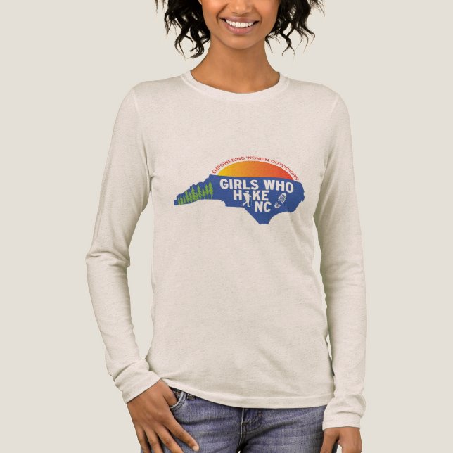 GWHNC treblend-långärmad T-Shirt (Framsida)