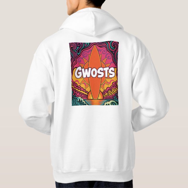 Gwosts Psychedelic Hoodie (Baksida)