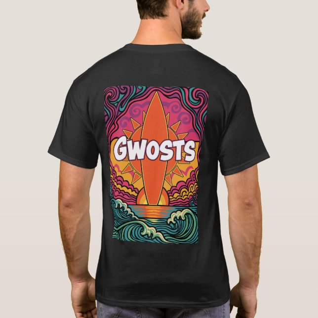 Gwosts Psykedelisk  T Shirt (Baksida)