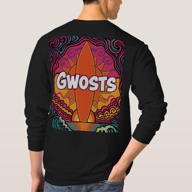 Gwosts Psykedelisk T Shirt (Baksida)