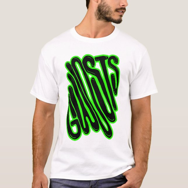 Gwosts Stretched  T Shirt (Framsida)