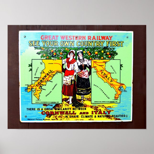 GWR se ditt eget land först Poster (Framsidan)