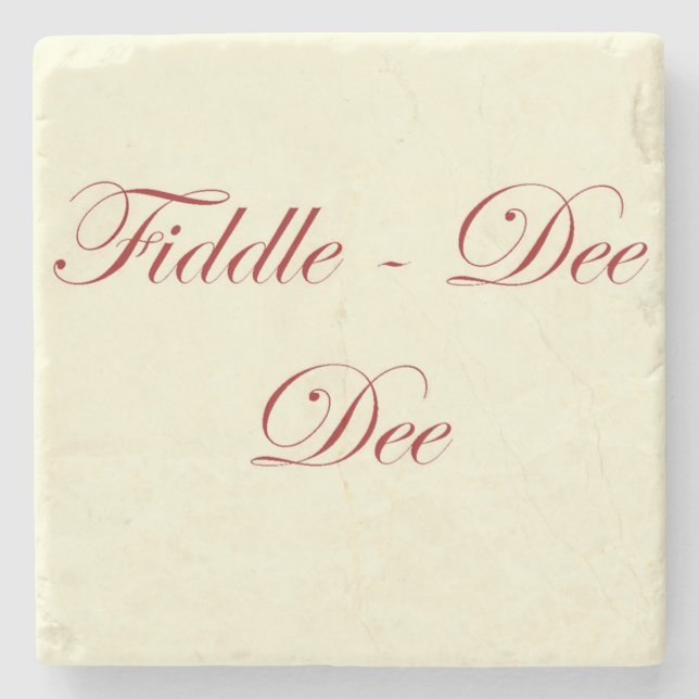 GWTW Fiddle dee offe underlägg (Framsidan)