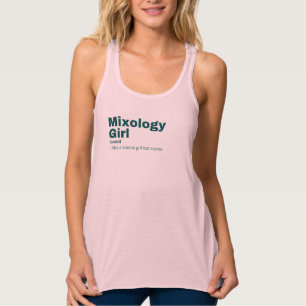gy Girl - Mixology Linne Med Racerback