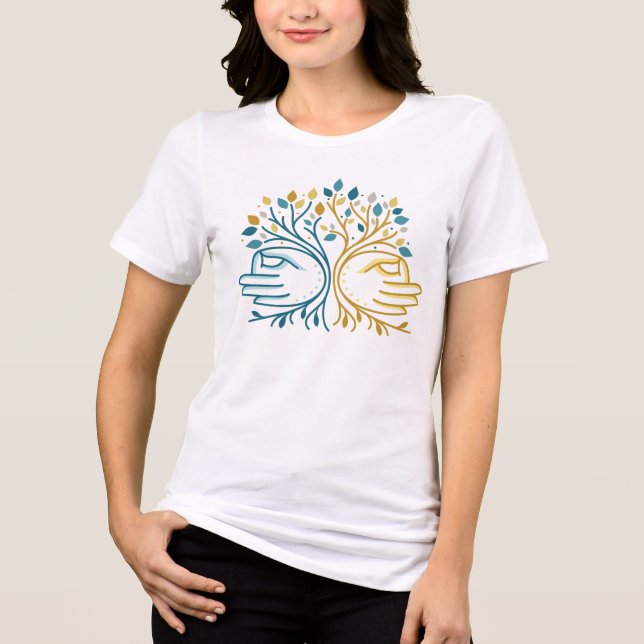 Gyan Mudra. T Shirt (Framsida)