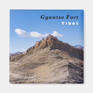 Gyantse Dzong-fästning - Tibet Magnet