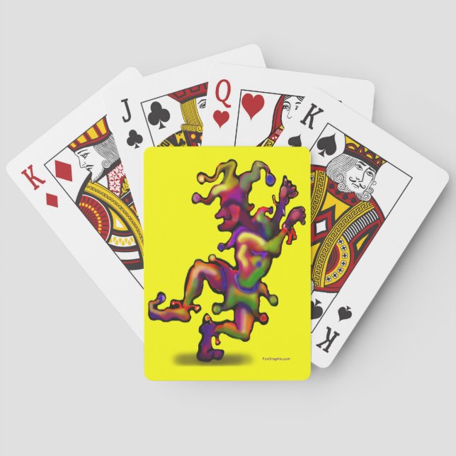 Gyckelmakare Casinokort (Baksidan)