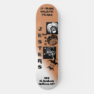 Gyckelmakareskridskolag Skateboard Bräda 20,5 Cm