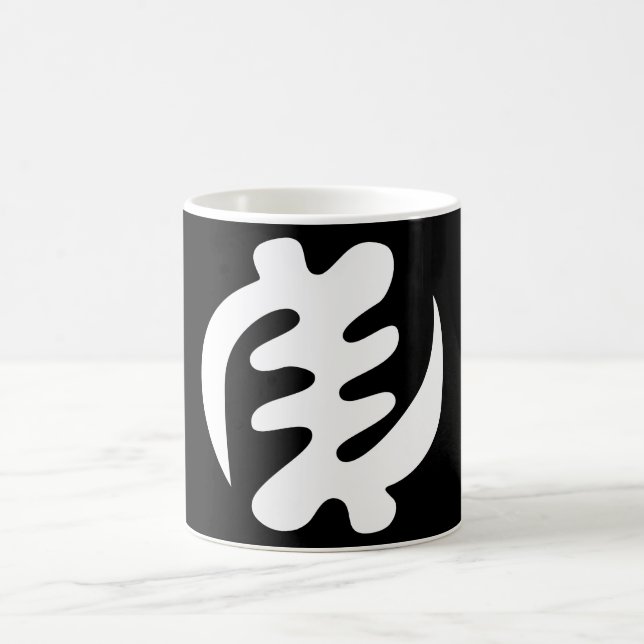 Gye Nyame | Gud är högsta Adinkra Symbol Kaffemugg (Center)