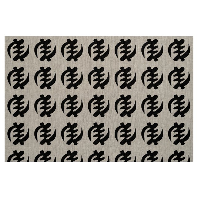 Gye Nyame | Gud är högsta Adinkra Symbol Tyg (Fat Quarter)
