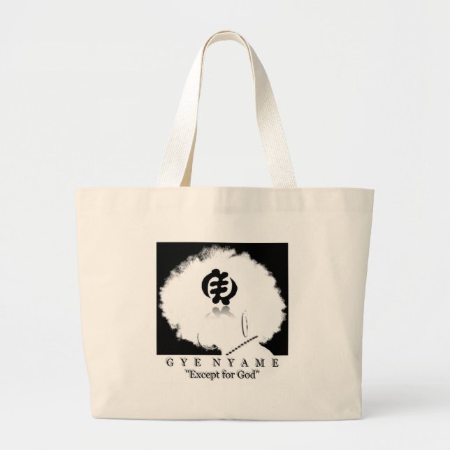 Gye Nyame hänger lös Jumbo Tygkasse (Framsidan)