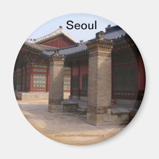 Gyeongbokgung Palace Insida Magnet (Framsidan)